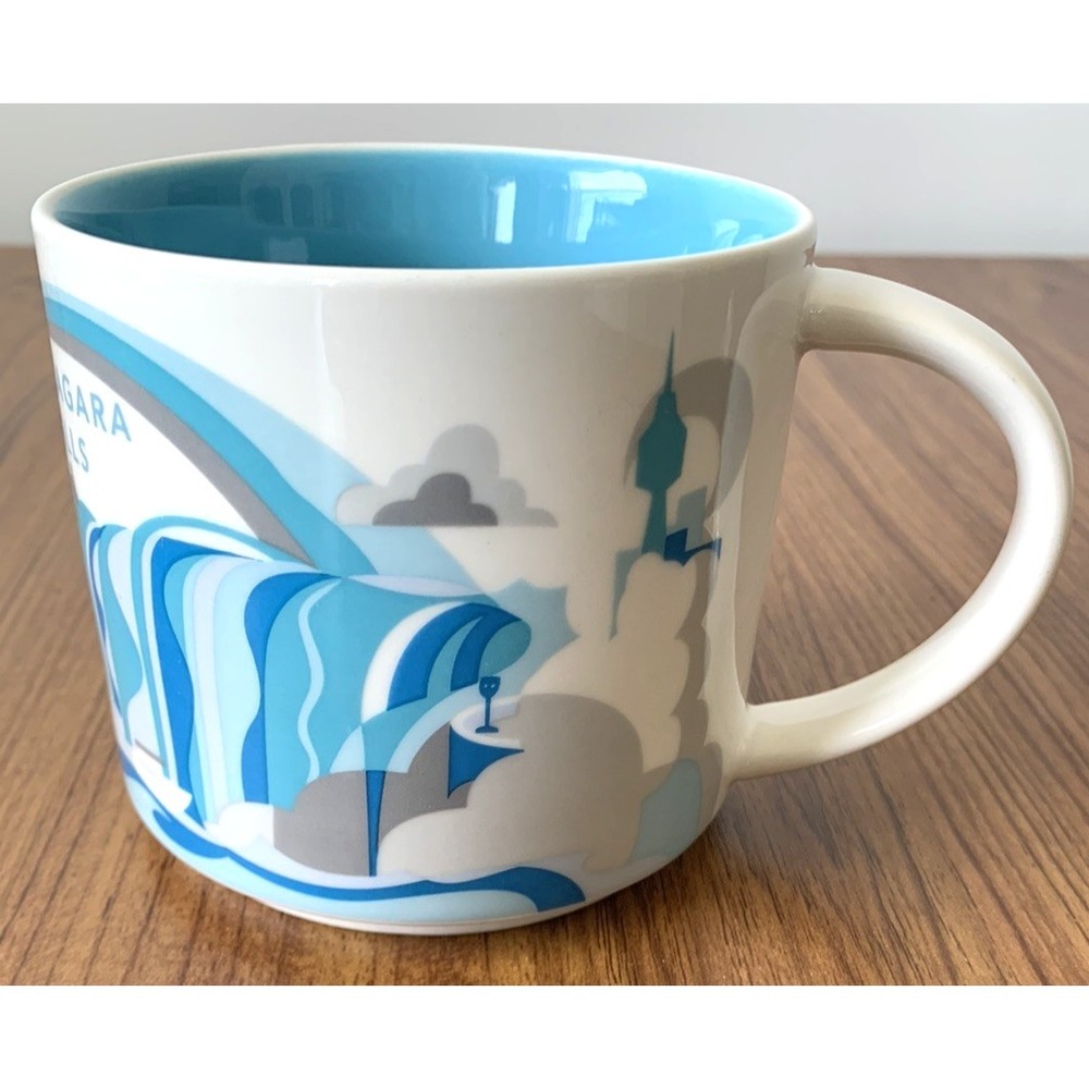 Starbucks 2015 Niagara Falls You Are Here Series 14oz Coffee Mug - Picture 2 of 8